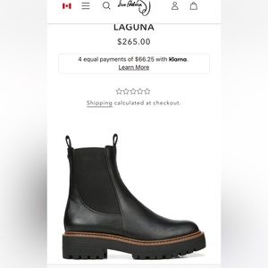 Sam Edelman Laguna Chelsea Boots (Black; Size 8)